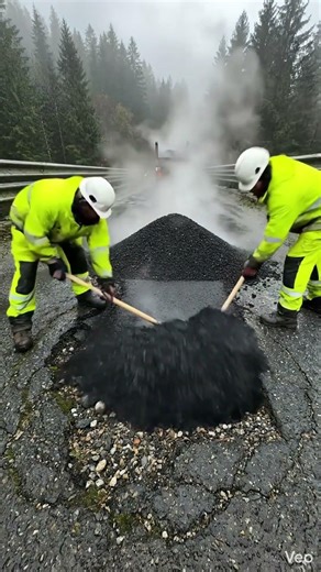 21s Road Repair Timelapse🤯