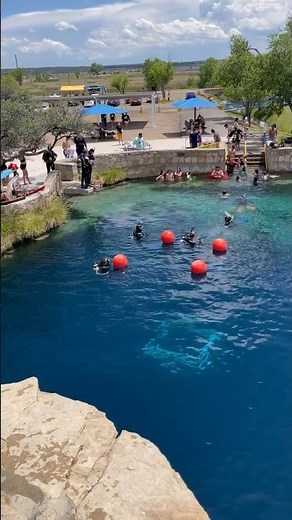 The Blue Hole in Santa Rosa, New Mexico