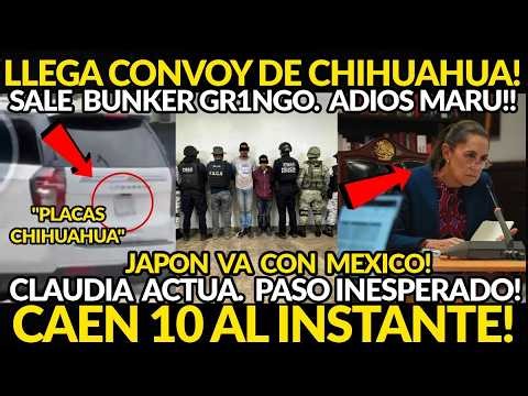 LLEGA CONVOY CHIHUAHUA! SALE BUNKER CHAO MARU CAMPOS, CAEN 10 AL INSTANTE, JAPON CON MEXICO