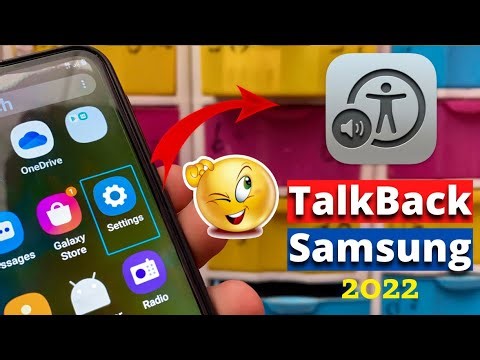 How to Disable / Turn OFF TalkBack on a Samsung A10s/A20s/A30/A50/A70/A12/M22