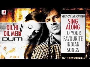 Dil Hi Dil Mein - Dum|Official Bollywood Lyrics|Sonu Nigam|Sowmya Raoh