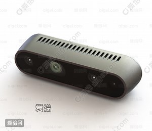 英特尔Realsense D435 摄像机(Intel Realsense D435 Camera)_sw - 3d模型 - 爱给网