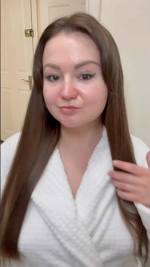 My straight and long hair routine 🫧