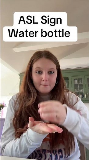 Learn How To Sign "Water Bottle" in ASL for Beginners | American Sign Language #shorts