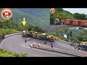 Extreme Oversized Truck Driving Skills | Deadly Curves, Mud Rescues & Impossible Roads!