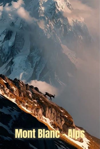 Mont Blanc: Snowy Peak of the Alps 🏔️❄️