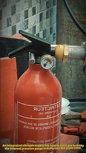 Precision 15-Bar Automated Fire Extinguisher Refilling and Nitrogen Pressurization #safetytools