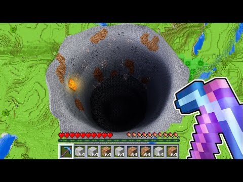 WIR FALLEN IN DAS TIEFSTE LOCH IN MINECRAFT!