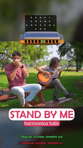 Learn Stand By Me on Harmonica - Beginner Tutorial