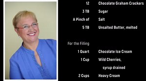 15K views · 351 reactions | Chocolate & Cherry Ice Cream Pie! This simple, delicious dessert not only tastes great, but is wonderfully refreshing during the hot summer weather. Buon Appetito! #LidiasRecipes #LidiasItaly #LidiasKitchen #SummerDesserts #ItalianFood #FromLidiasTableToYours #LidiasSoundtrack | Lidia Bastianich | Facebook