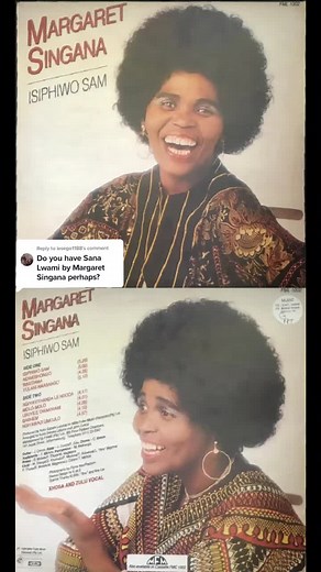 Replying to @lesego1188 Margaret Singana - Ndinebhongo (1984) #🇿🇦