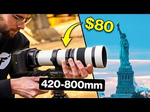 This $80 SUPER TELEPHOTO Lens Surprised Me!