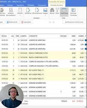 14- RENUMBER ENTRIES #contasol #accounting #entries #journalbook #administrative