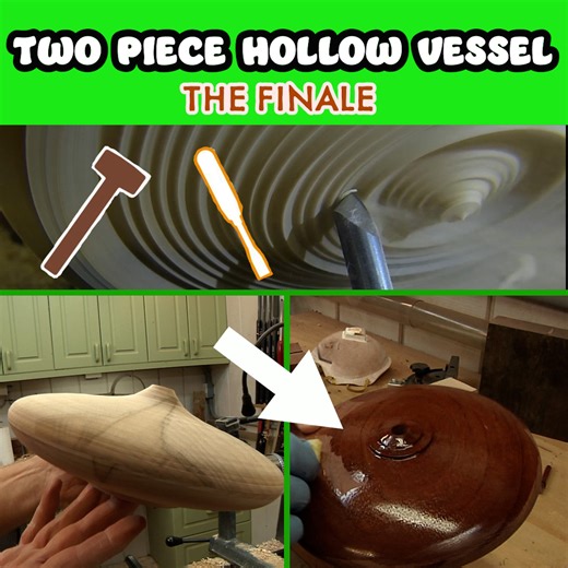 28K views · 294 reactions | Finishing up my Two Piece Hollow Vessel | Woodturning with Tim Yoder | Facebook