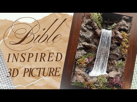 DIY Bible Inspired 3D Picture!