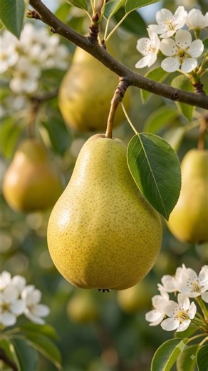 Life Cycle of a Pear 🍐 #farming #fyp #shorts
