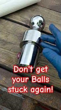 How To Stop Your Gooseneck Ball From Rusting Into The Bed Hole....Maybe