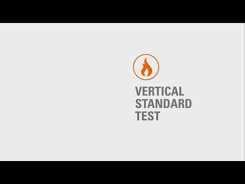 Vertical Standard Test for the Flame Resistance of Textiles, Plastics and Composite