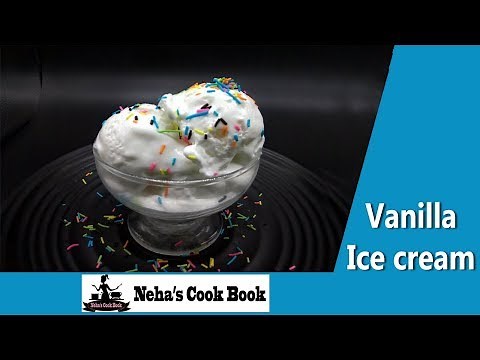 Homemade Vanilla Icecream|Make Icecream base at home|Eggless vanilla icecream|neha's cook book