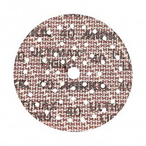 Mirka Ultimax Ligno 5 Inch Sanding Discs Grit 40 Hook and Loop Wood Abrasive 50 Pack Multifit Dust Holes