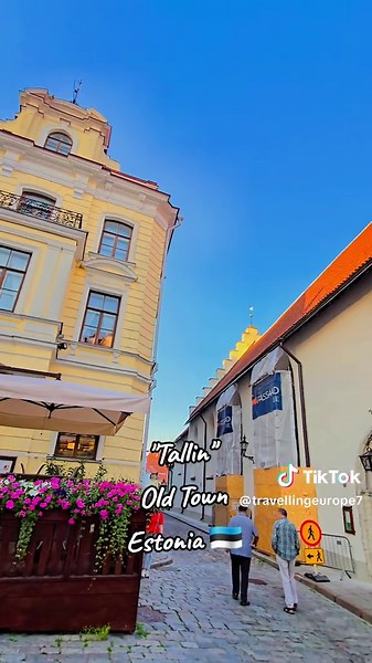 Exploring Tallin's Old Town in Estonia