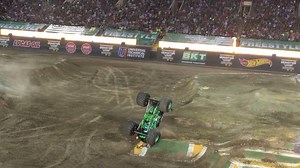 37K views · 1K reactions | Dennis Anderson is your current Monster Jam World Finals XVII Freestyle leader here in Las Vegas!! Can he hold on with the likes of Tom Meents, Todd LeDuc, Damon Bradshaw & more coming up?! | Monster Jam | Facebook