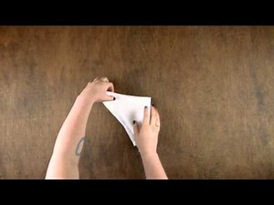 Napkin Pyramid Tutorial