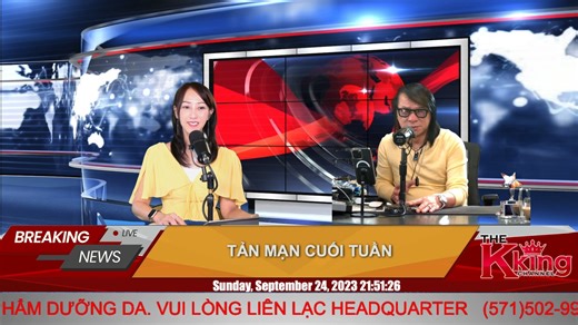 TẢN MẠN CUỐI TUẦN - 09/24/2023 - The KING Channel #NVKingChannel #TheKingChannel #NguyVuRadio #TinTucHoaKy | The King Channel