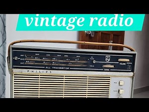 Philips vintage antique radio 1965 model complete 💯💯 working condition +919023321435