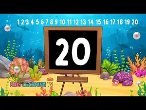 Count & Move | Count Up To Twenty | Counting 1-20 -Kids Learning