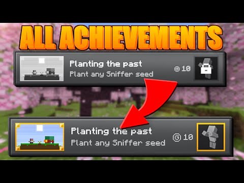 This World COMPLETES ALL YOUR MINECRAFT Achievements!! - Minecraft Bedrock 1.20! ( NEW ACHIEMENTS )