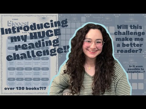 🌟The Biggest Reading Challenge I’ll Ever Do!! 📚 | new book challenge rules and prompts 👩🏻‍🏫