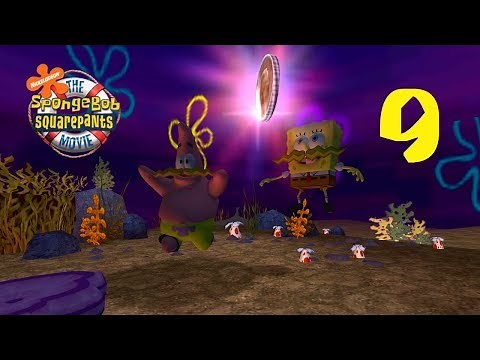 SpongeBob Movie Game - Part 9 (Rock Slide) 1080p