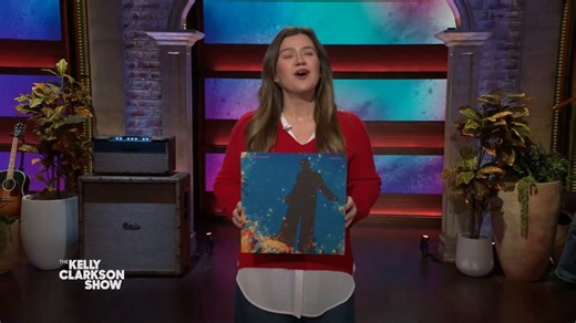 Im sorry Kelly Clarkson but you need to sue Baekhyun and @INB100_official for making you hold a plagiarized material on your own showAs if AI is not enough of a problem then here is Baekhyun and his team stealing the work of a chinese artist