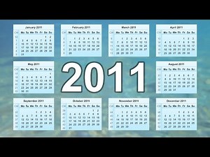 2011 Calendar