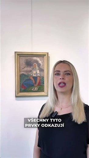Josef Čapek - Touha, kurátorka Zdena Růžičková #auction #art #painting #contemporaryart
