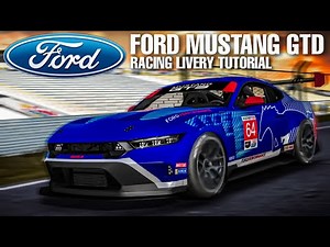Ford Mustang GTD Racing Livery Tutorial | Car Parking Multiplayer