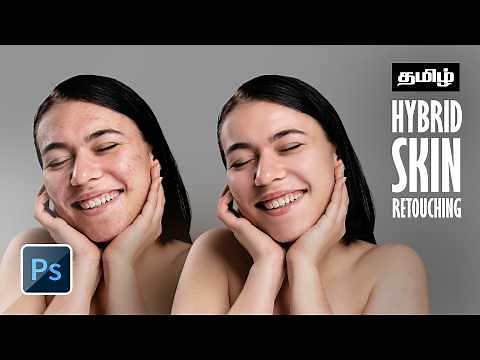 Hybrid Retouching Workflow: Fast, Realistic Skin Editing in Photoshop