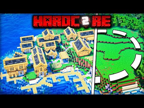 I’m Building the PERFECT Village in Minecraft Hardcore