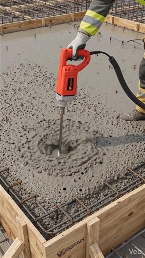how vibration machine works during roof casting