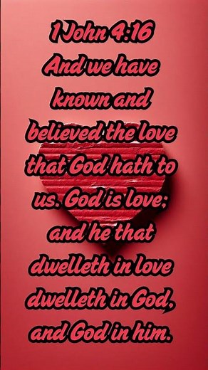 1 John 4:16 | God Is Love