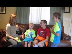 Telling our kids we're having a baby!