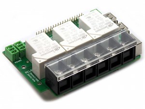 Three 40A-240V Relays RS485 Daisy-chainable HAT for Raspberry Pi 0-5