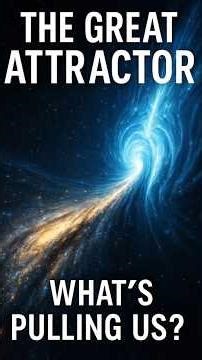The Great Attractor: The Force Pulling Our Galaxy #Space #Science #Universe #Astronomy