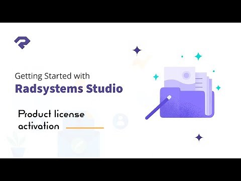 Activating RadSystems Studio License | RadSystems