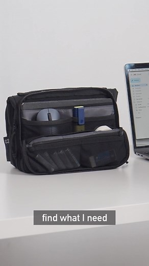 Say goodbye to laptop bag chaos! This genius sleeve transforms to keep you organized on-the-go. Streamline your carry, boost productivity & stay focused! Get ready to level up your work game now! | Piorama