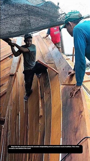 Inside the Art of Wooden Shipbuilding – Real Hull Installation by Master Builders.