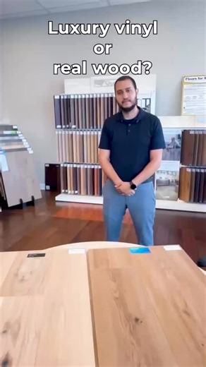 Can you tell the difference between between luxury vinyl and real wood?  Hard surfaces have evolved big time! #houstonhomes #houstontx #homeimprovement | Floors For Living | Facebook