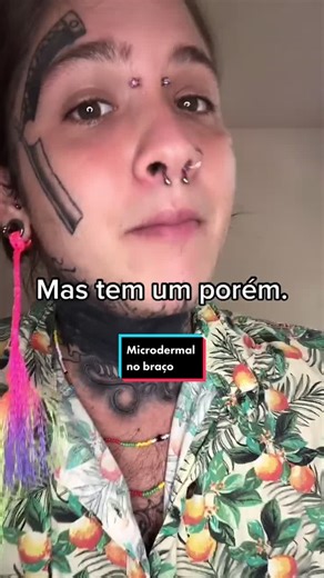 Microdermal Piercing no Braço: Cuidados e Dicas