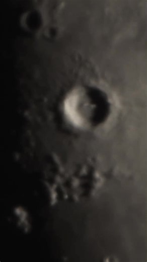 the copernicus crater #mooncrater #copernicus #space #fyp